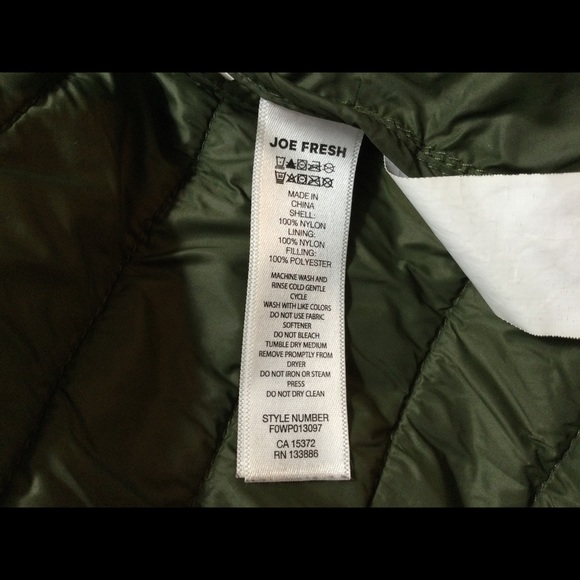 Green light weight winter jacket - Picture 5 of 5